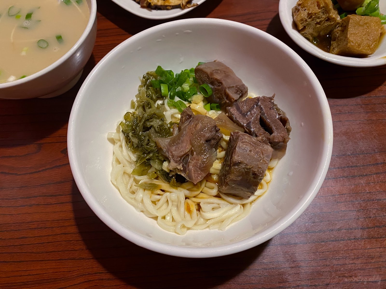 七十二牛肉麵 清燉乾拌麵