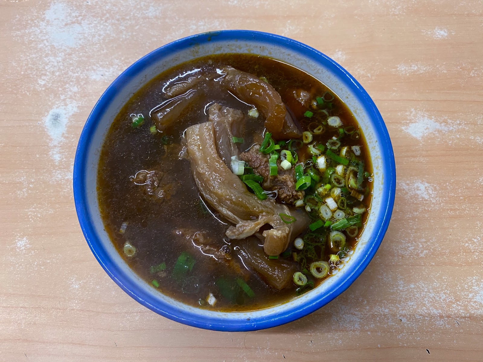 濟南牛肉麵 半斤半肉紅燒牛肉麵