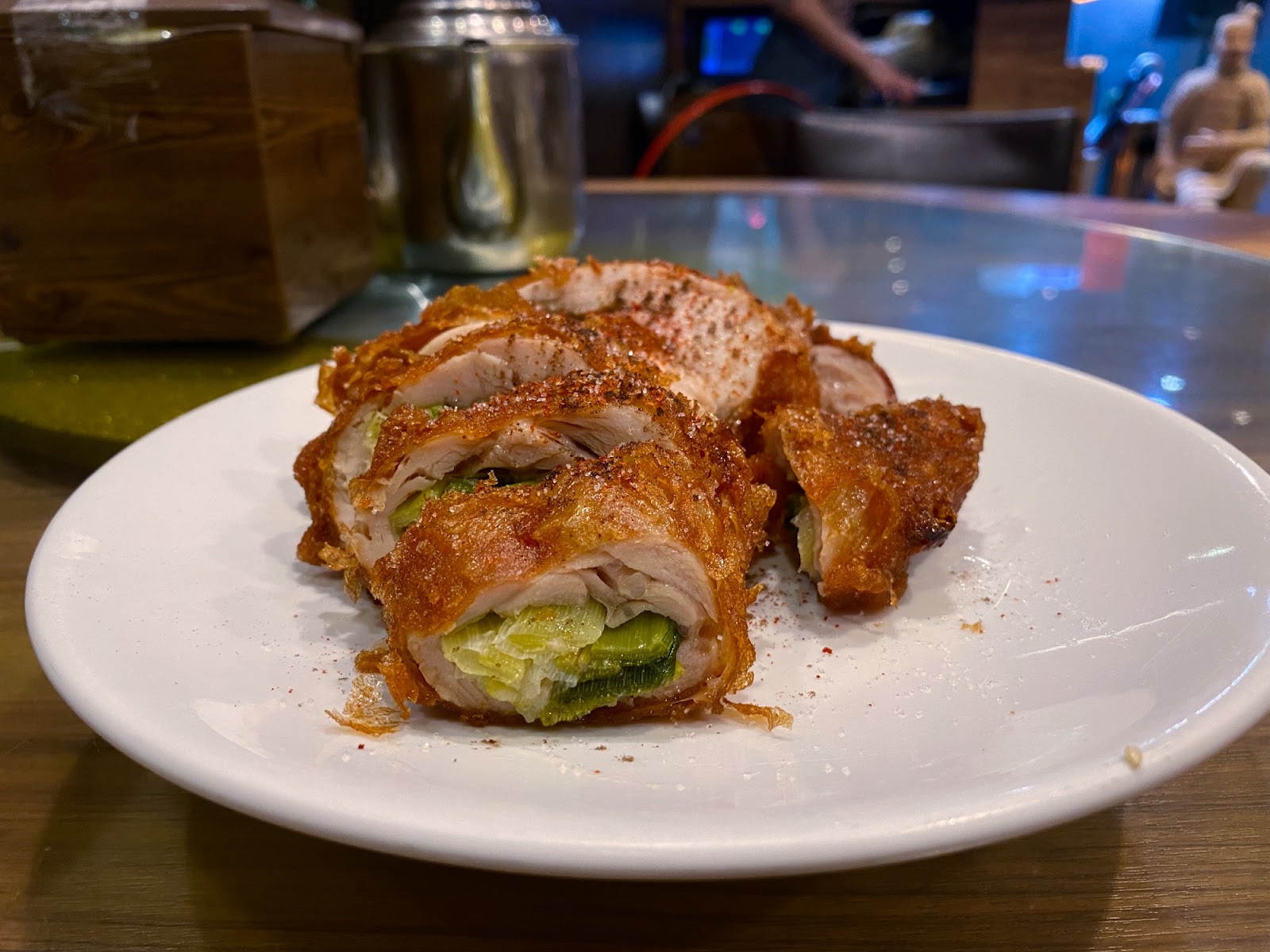 饃膳坊 陝西風味料理 蔥香雞腿捲(半份)