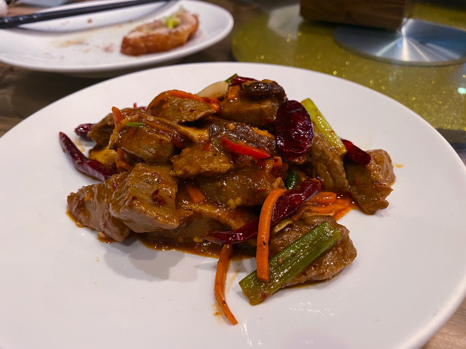 饃膳坊 陝西風味料理 辣炒骰子牛