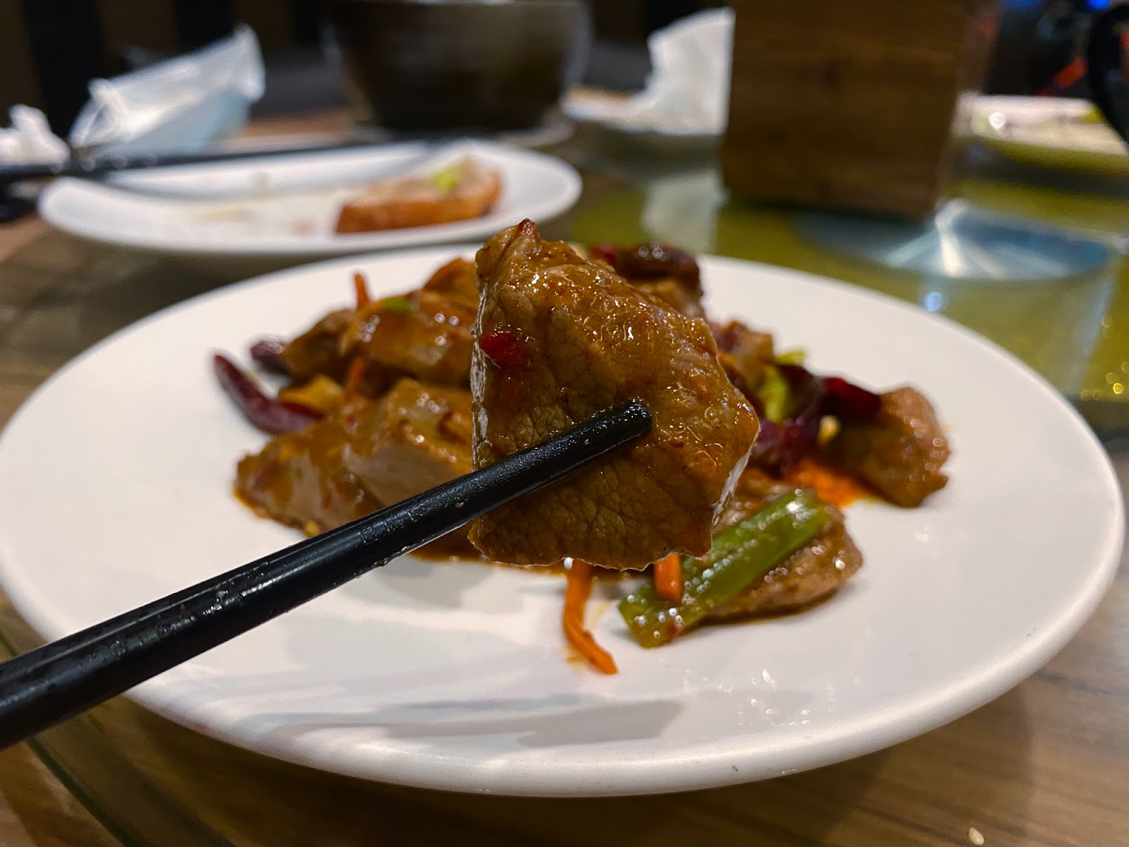 饃膳坊 陝西風味料理 辣炒骰子牛