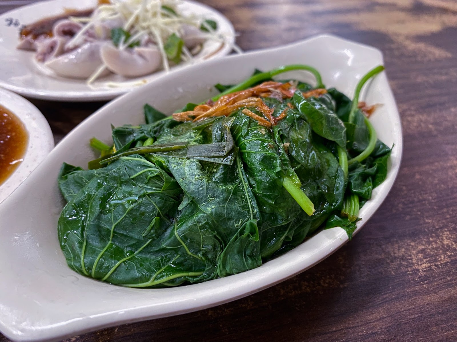 添丁切仔麵 地瓜葉 NT$30