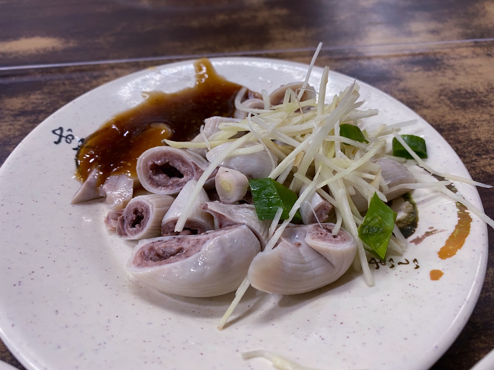 添丁切仔麵 生腸 NT$60