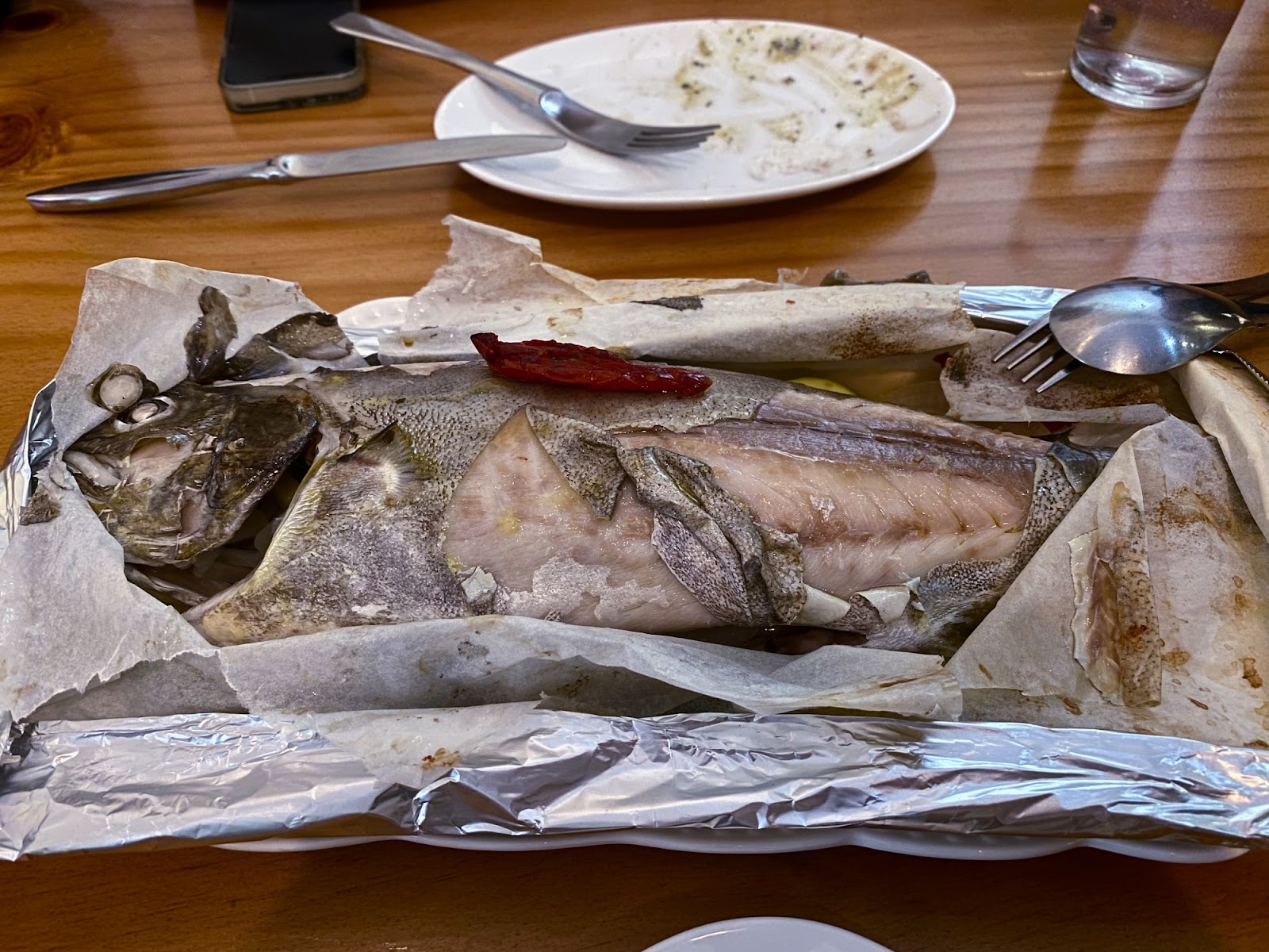 義薩格 Isaac Eatalian Cuisine 紙包魚