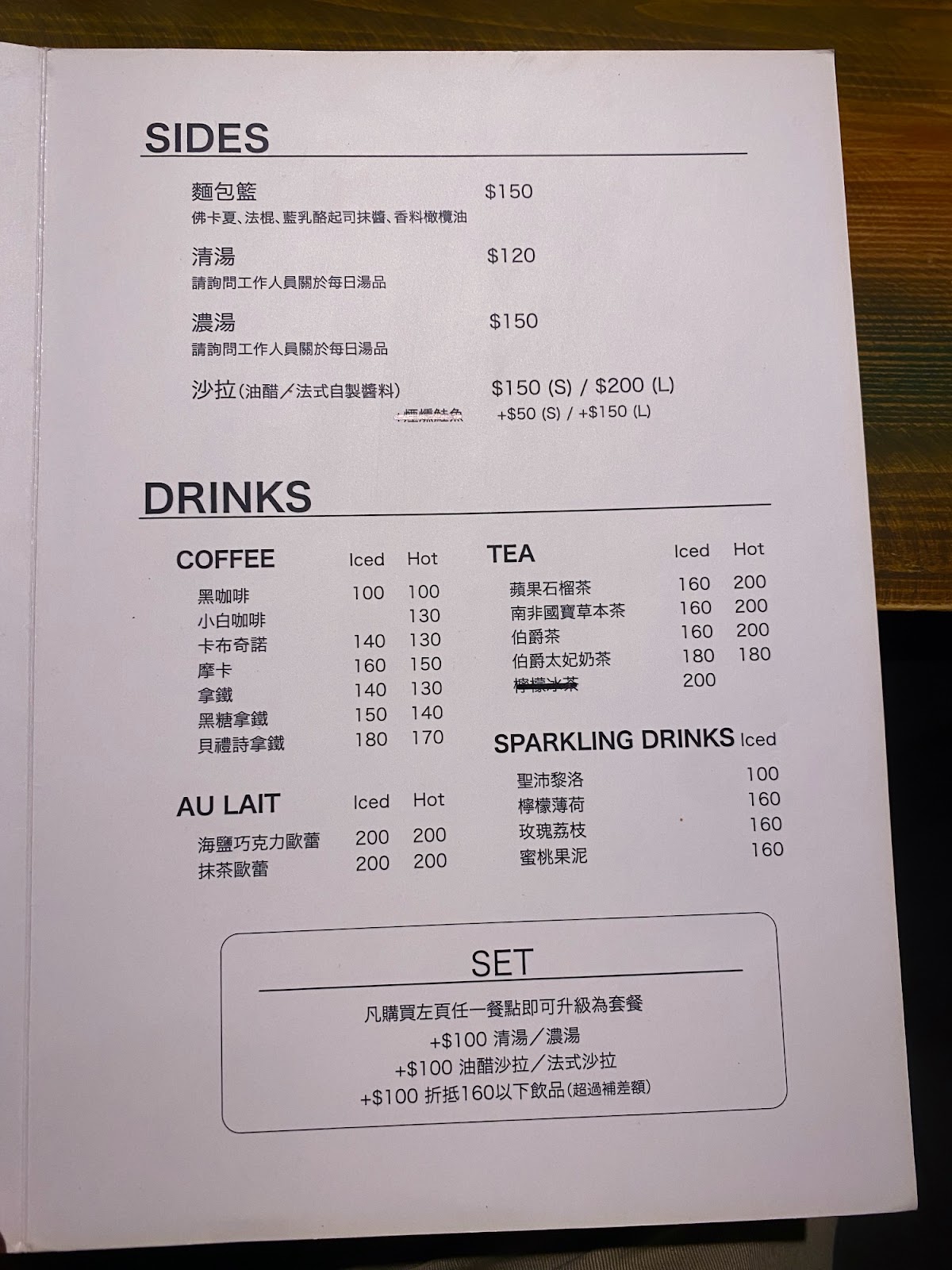 OZ Cafe Bistro 菜單-3
