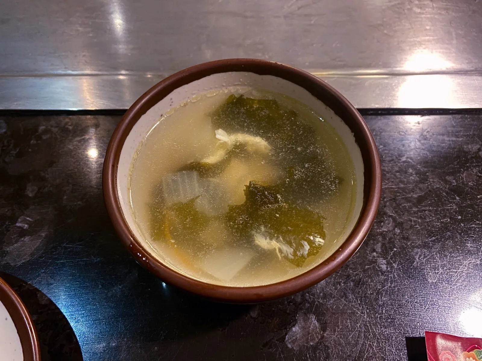 葫蘆小郭鐵板燒 味噌湯