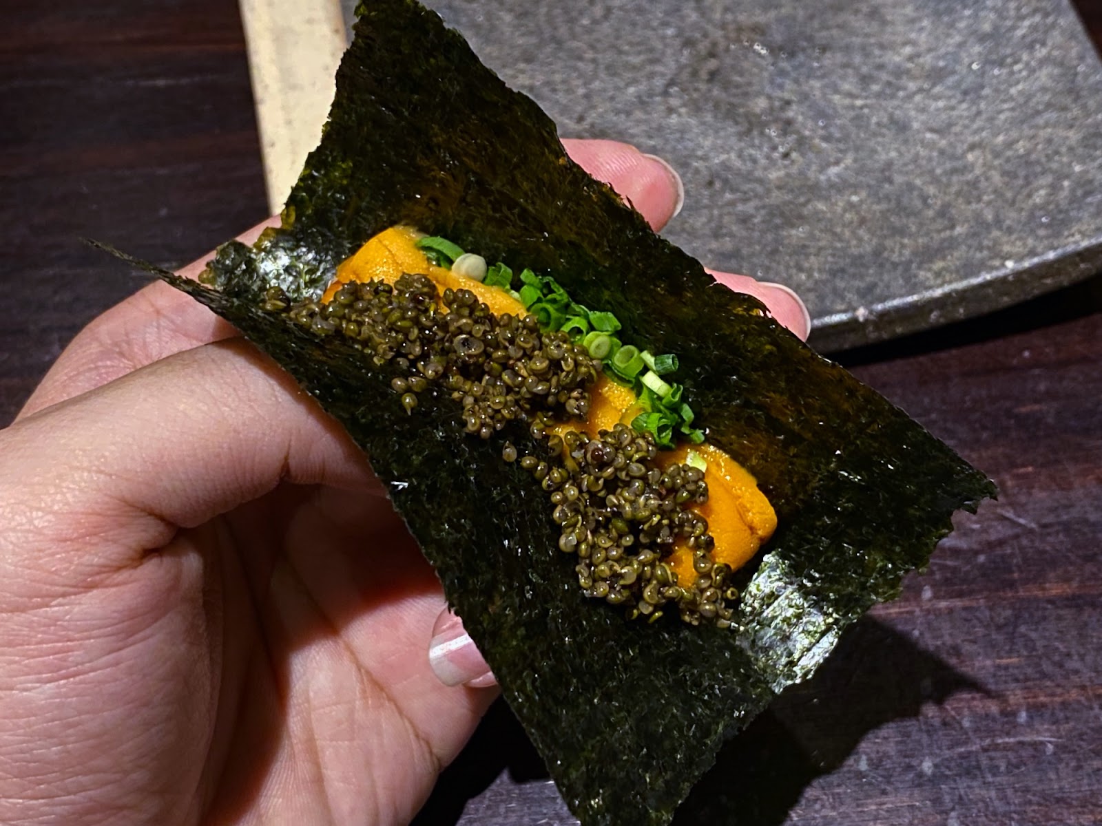 和蒔炭火割烹 海膽/地膚子