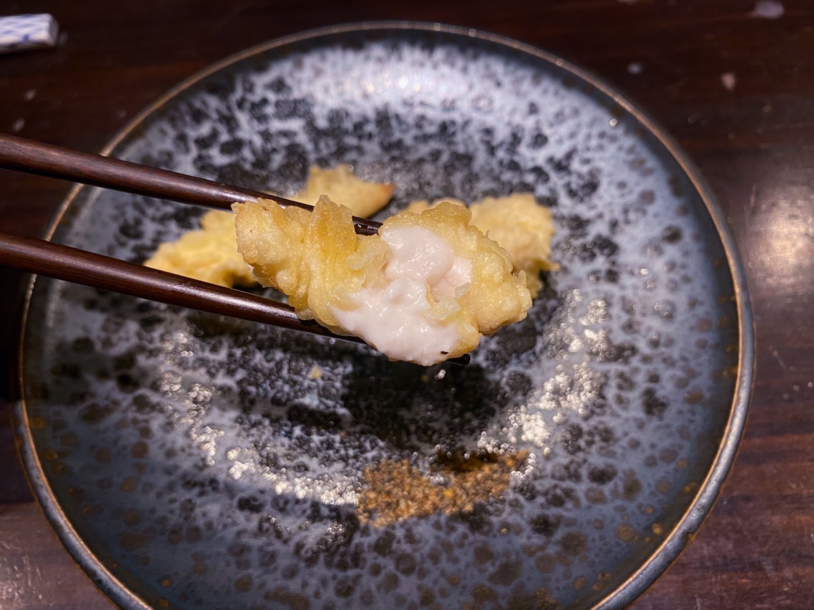 和蒔炭火割烹 鱈魚白子
