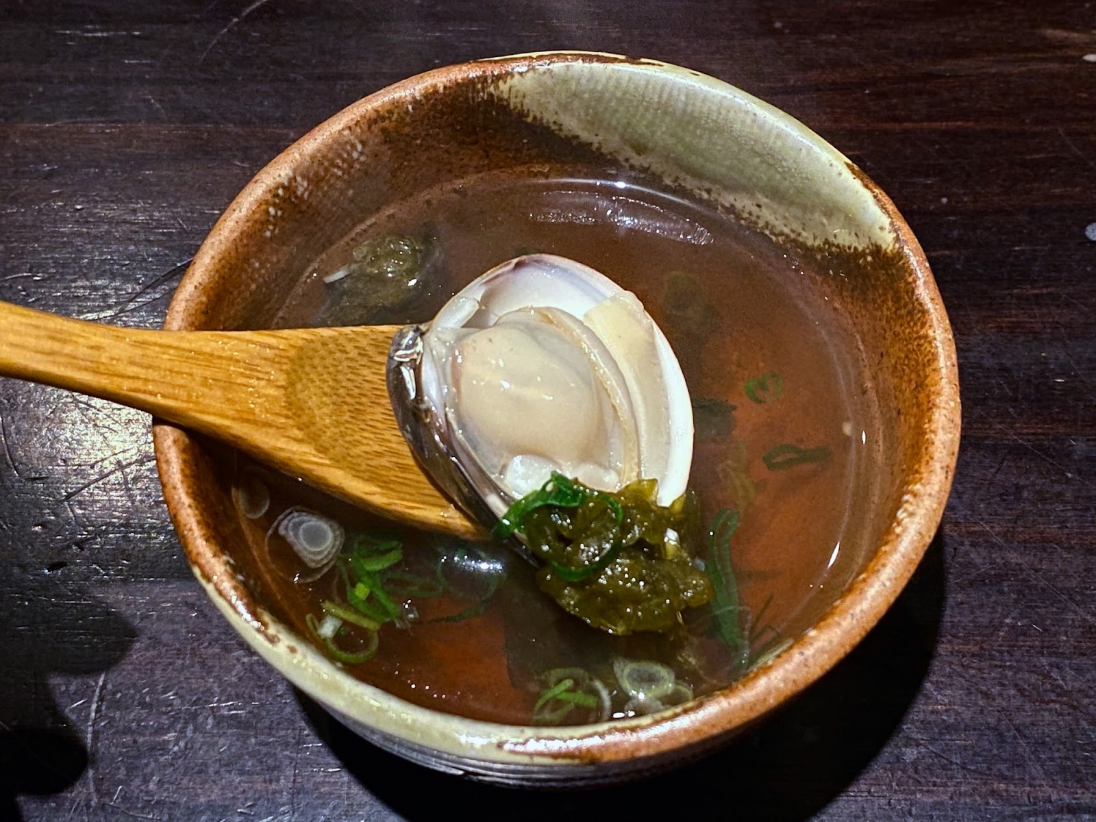 和蒔炭火割烹 野生蛤蠣/雨來菇(上帝的眼淚)