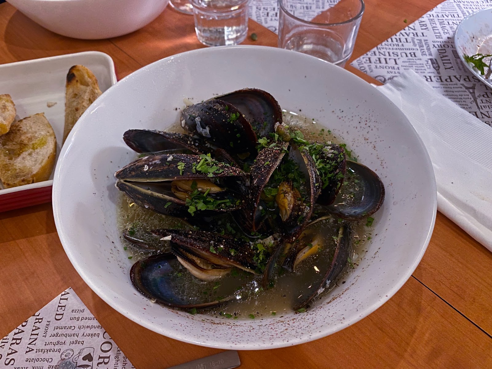 Sapori 義品味小餐屋 澎湖白酒淡菜