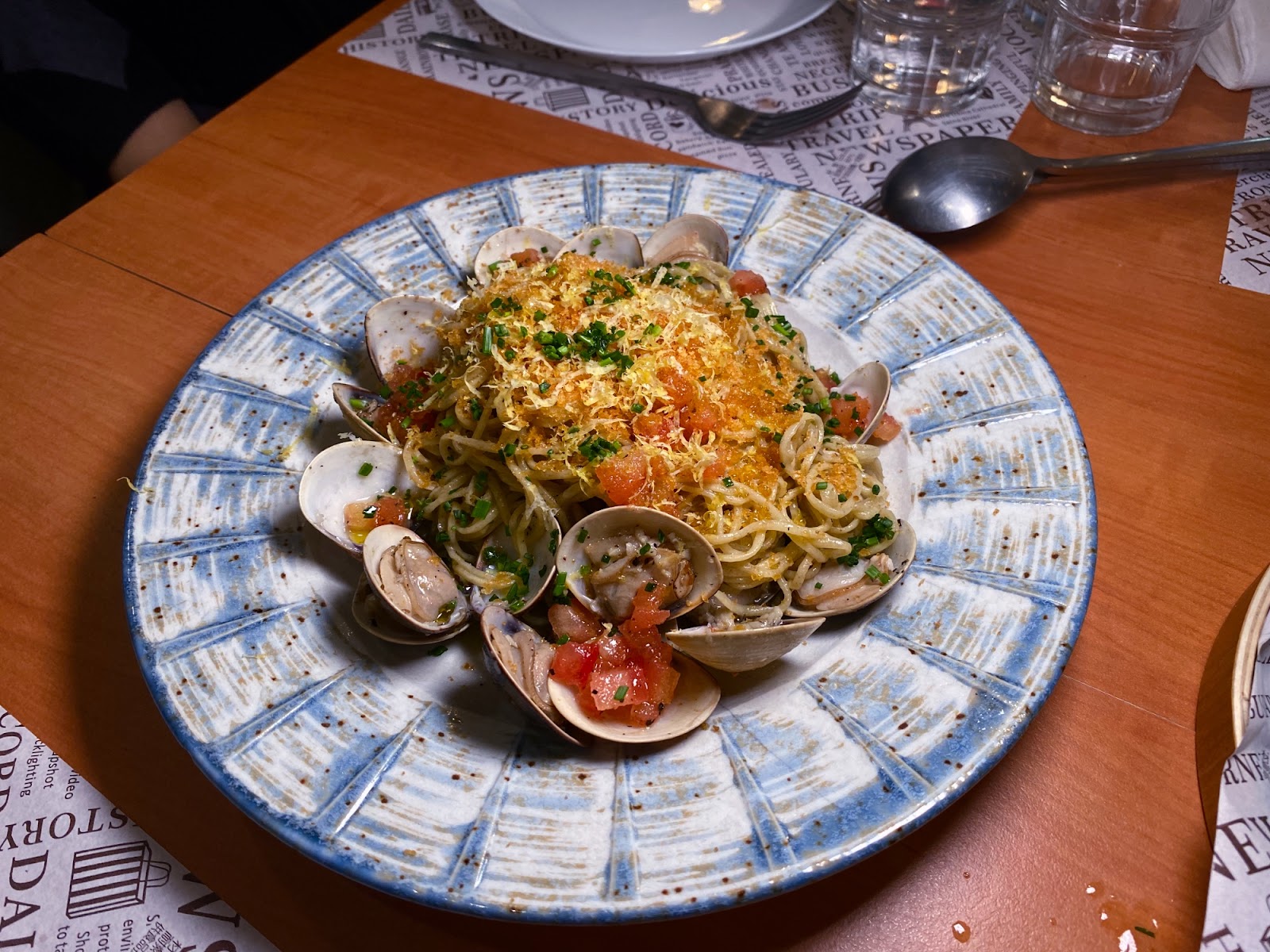 Sapori 義品味小餐屋 蛤蜊烏魚子細麵