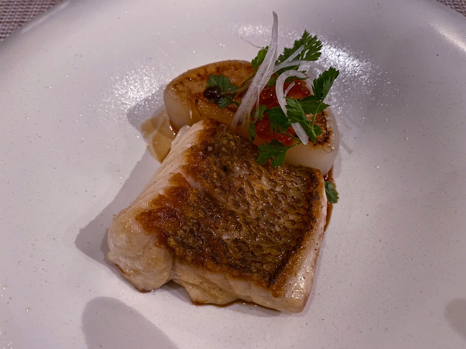 Will's Teppanyaki 加納魚/煮蘿蔔/鮭魚卵