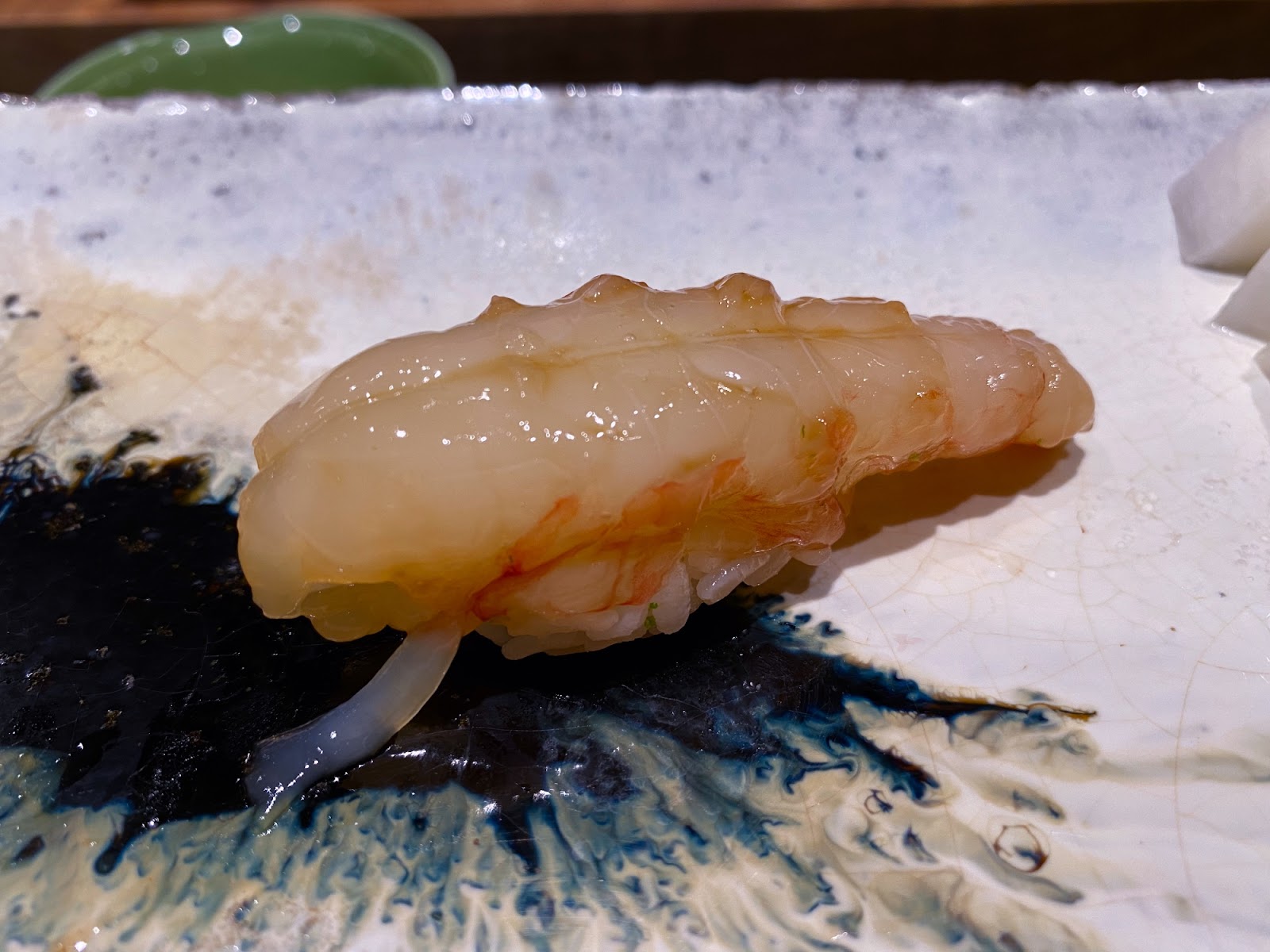 樂魚料亭 牡丹蝦握