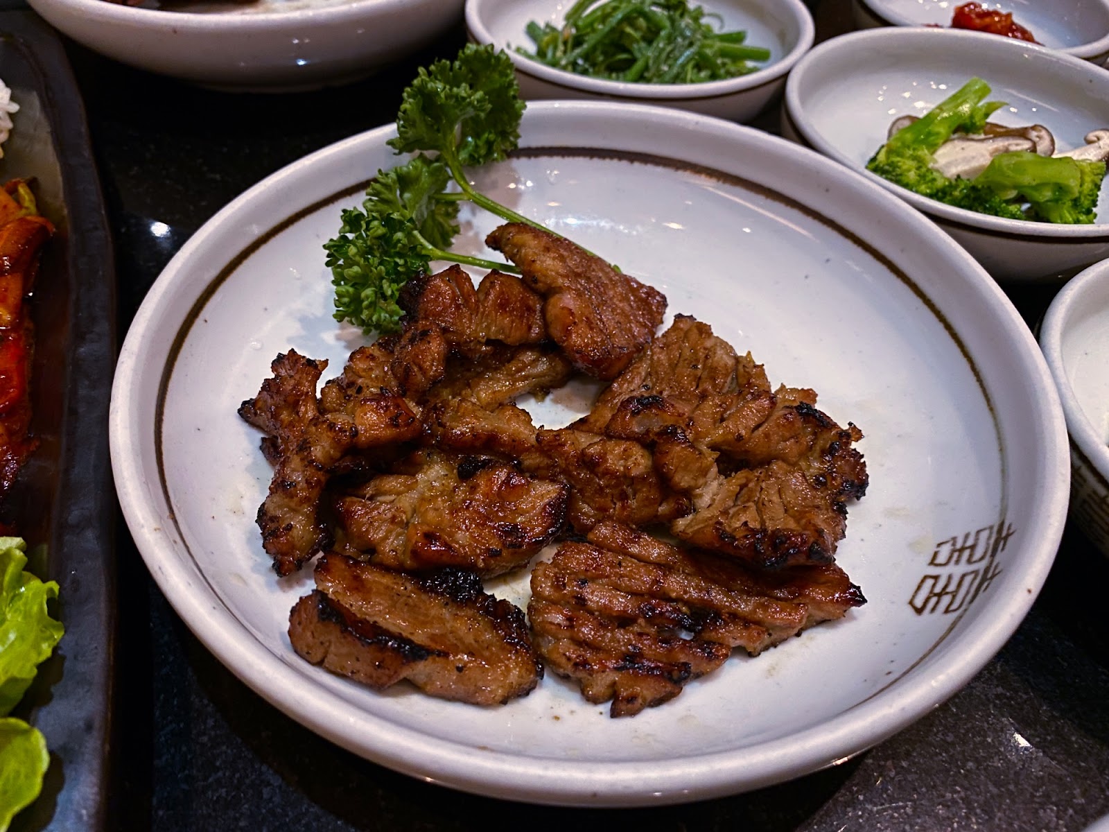 三元花園韓式餐廳 加味梅花肉