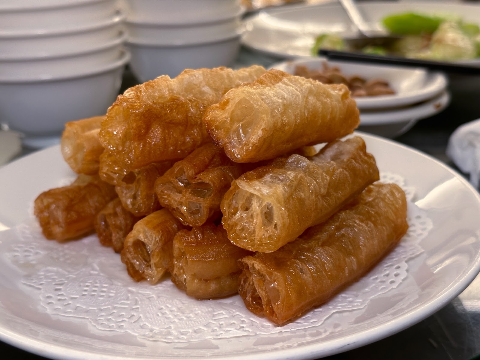 香港九記海鮮 杏仁茶油條
