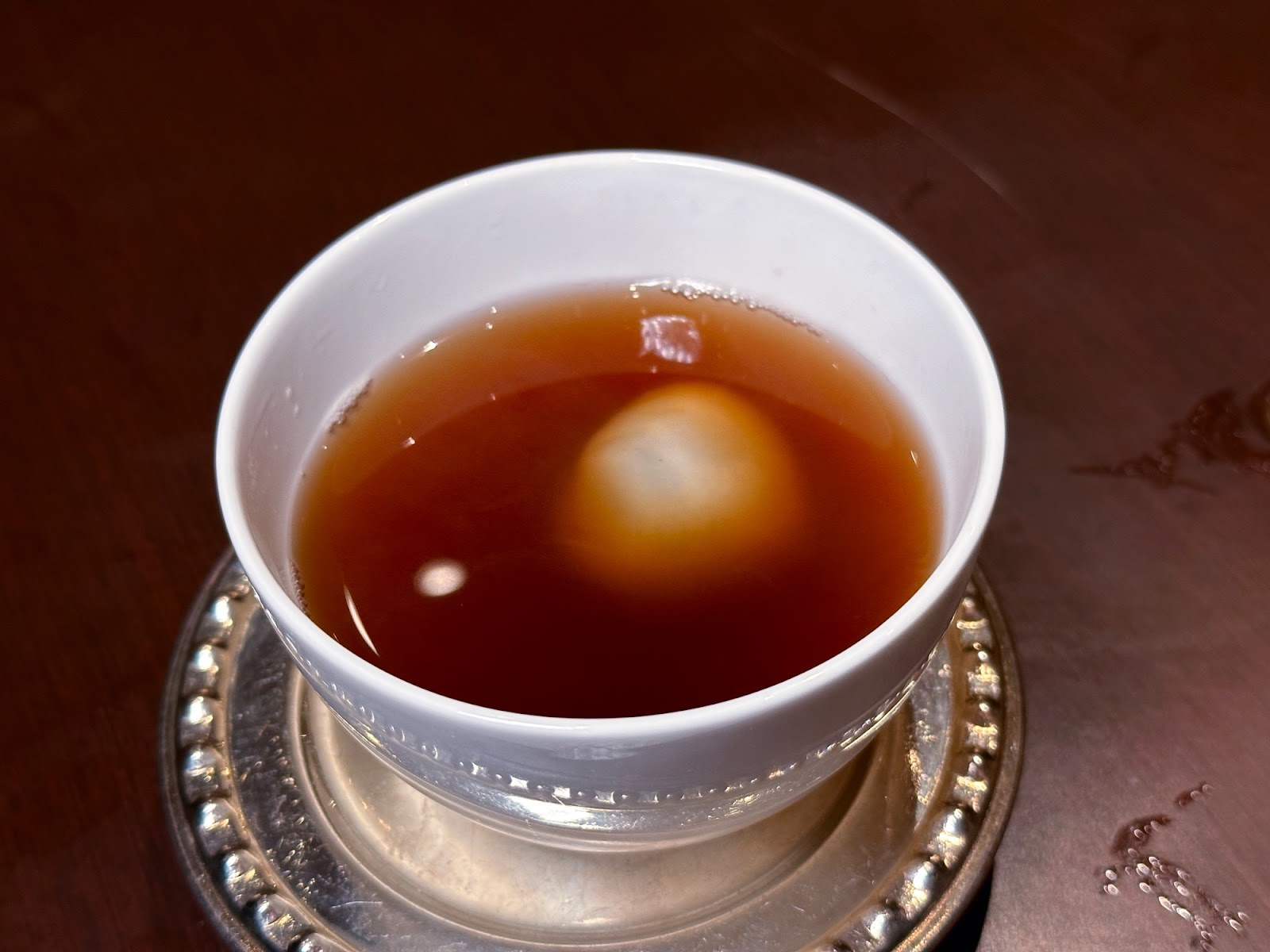 晶華軒 薑茶芝麻湯圓