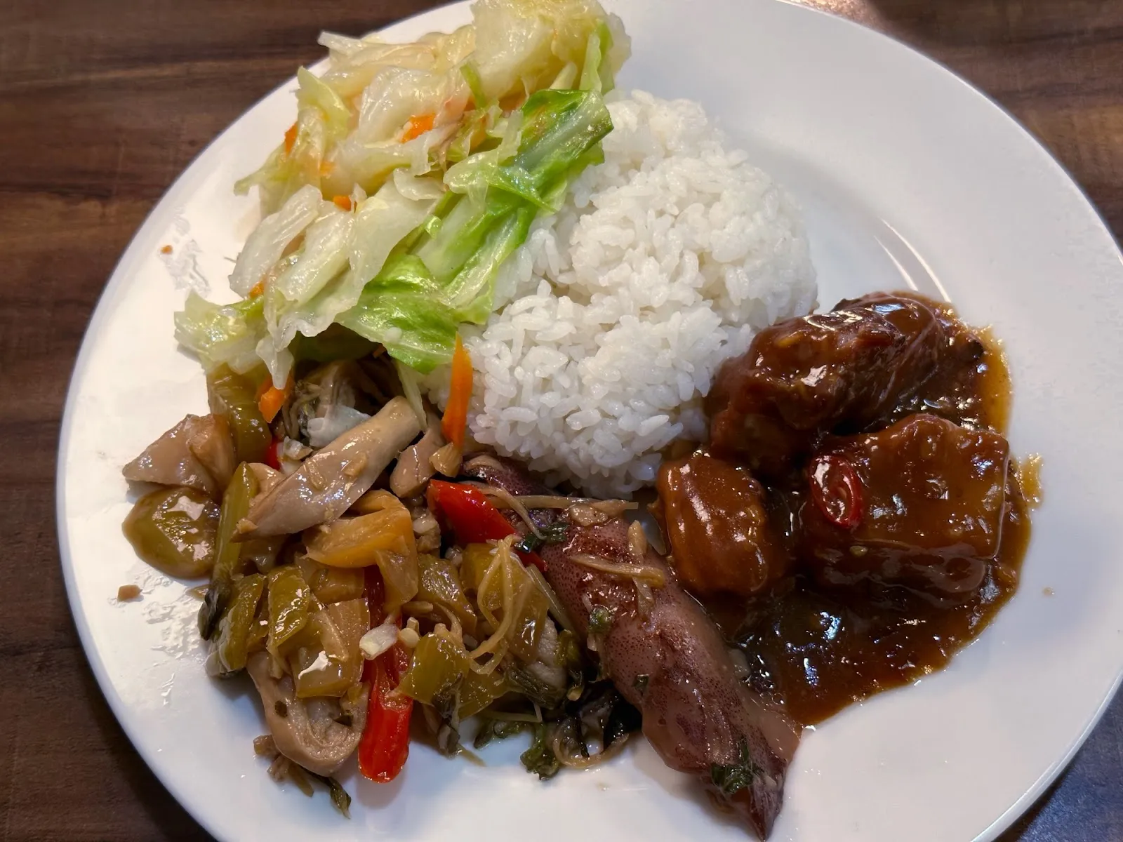 小胖胖扁食 豆豉小排飯