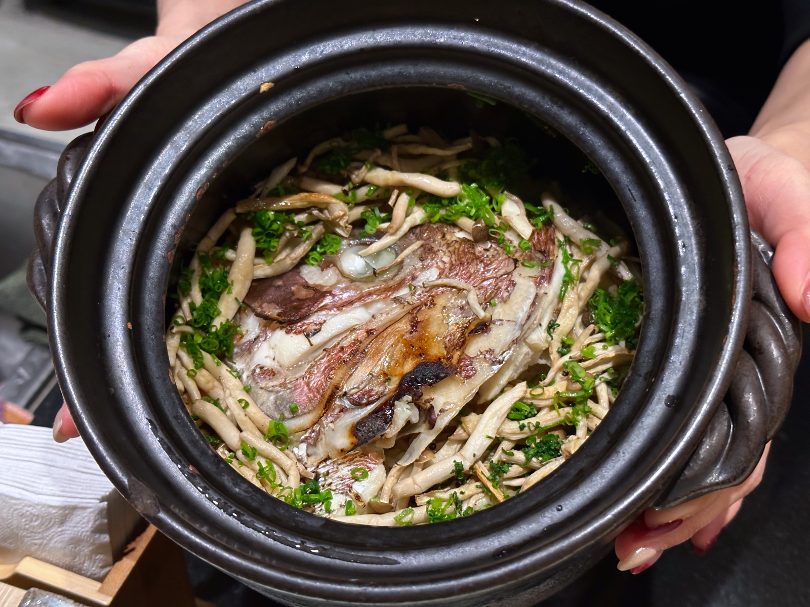 樂魚料亭 真鯛釜飯
