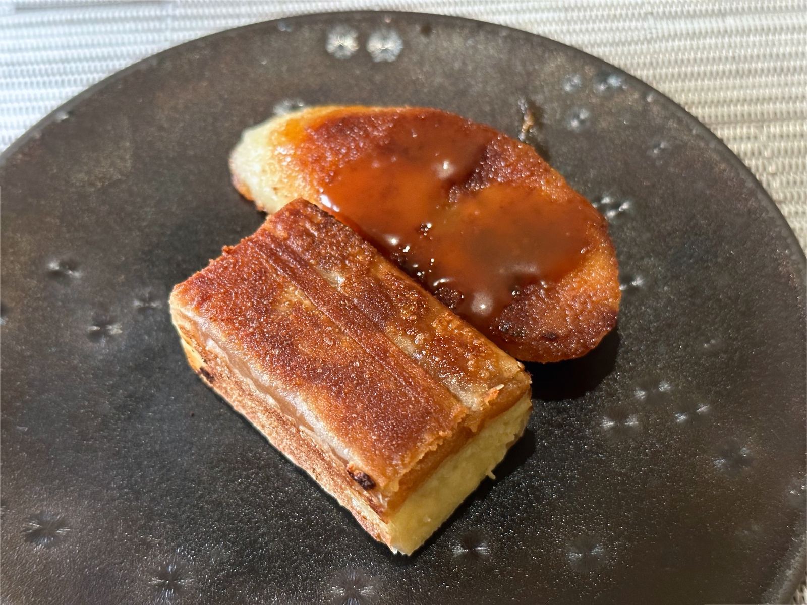 Will's Teppanyaki 脆皮起司蛋糕/焦糖香蕉