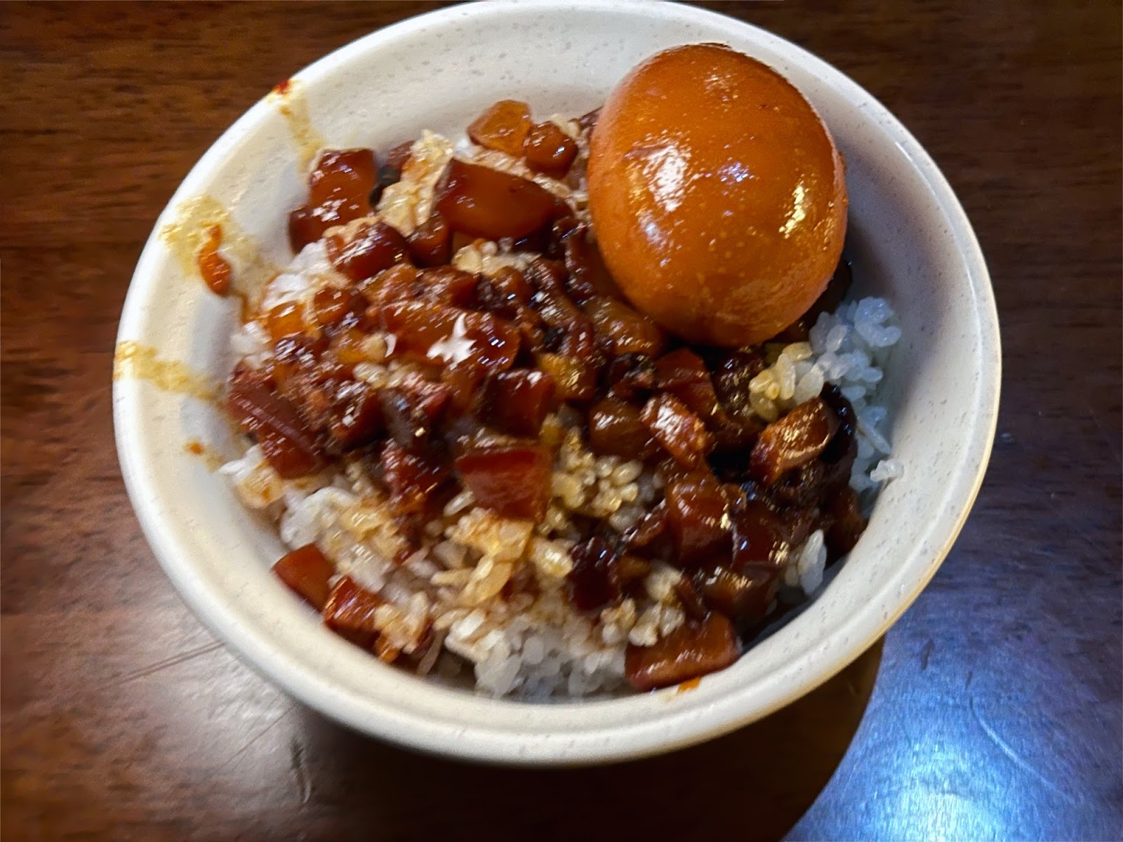 名家魯肉飯 滷肉飯+鴨蛋