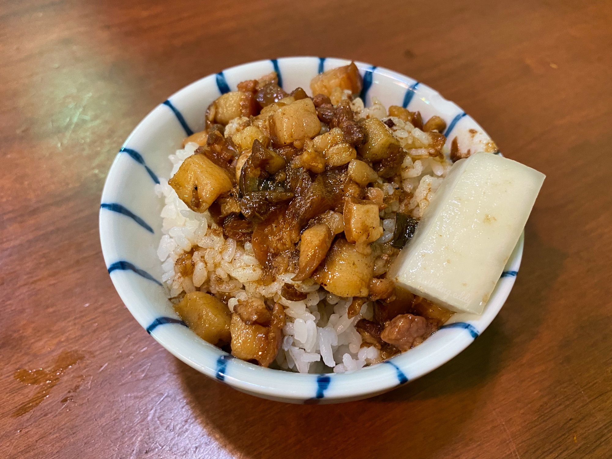 冇𠕇有麵擔 滷肉飯(小)