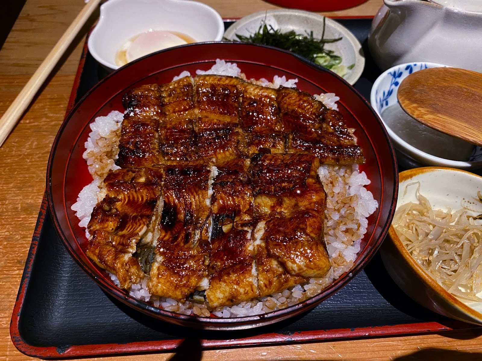 濱松屋 鰻魚飯的部分