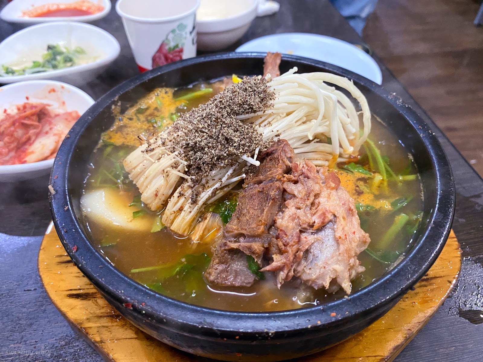東輝韓食館 馬鈴薯豬骨湯(小)
