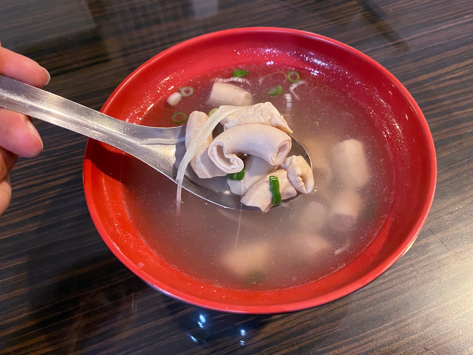 臨沂街黑白切 腸子湯