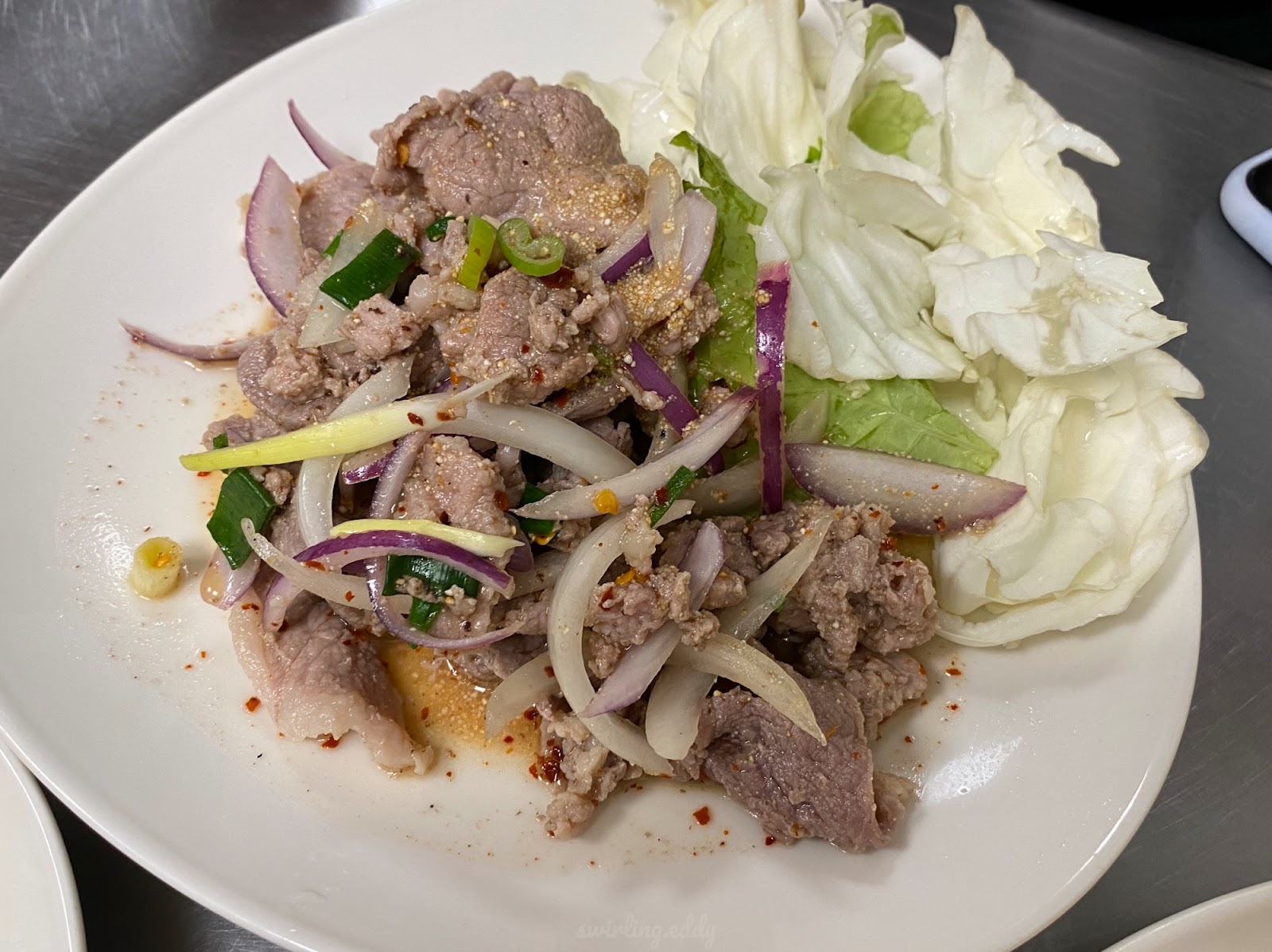 Kanokwan 老麵攤 泰東北涼拌豬肉
