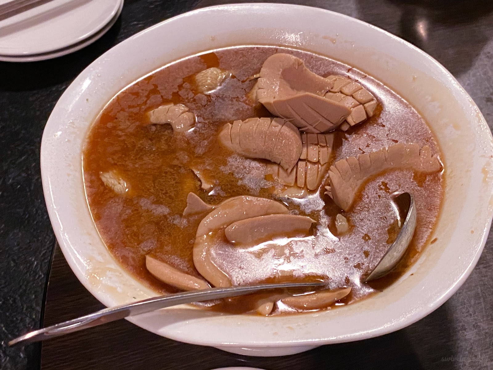 My 灶 麻油松阪腰花