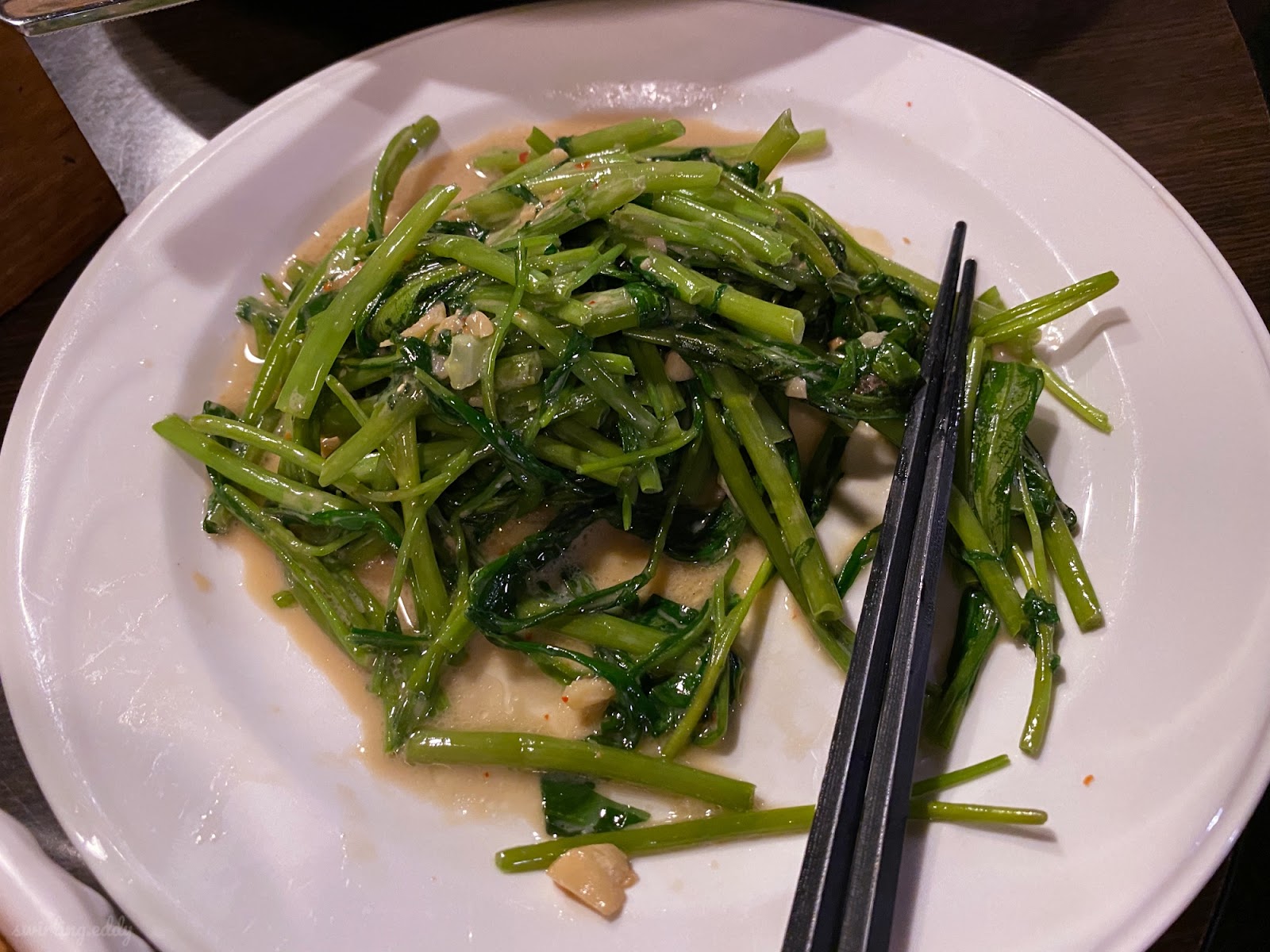 My 灶 水耕空心菜