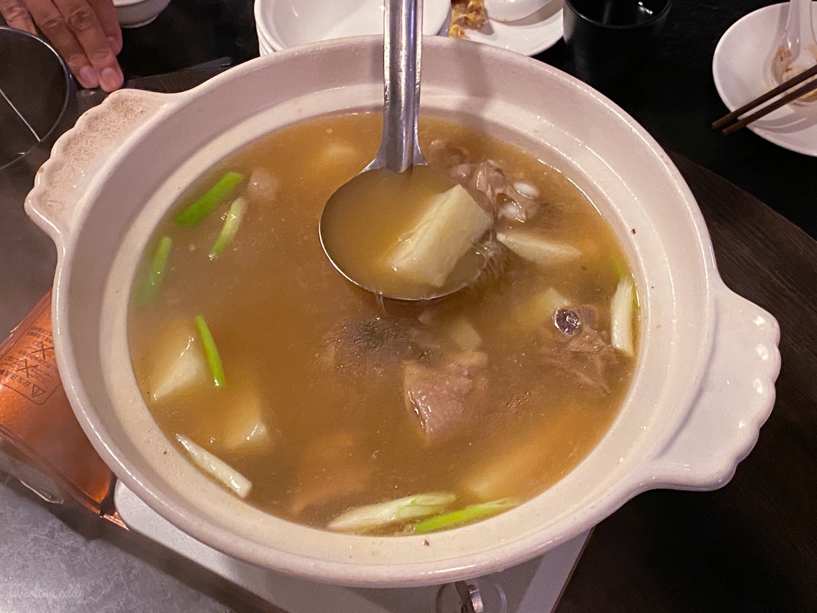 My 灶 剝皮辣椒山藥雞湯