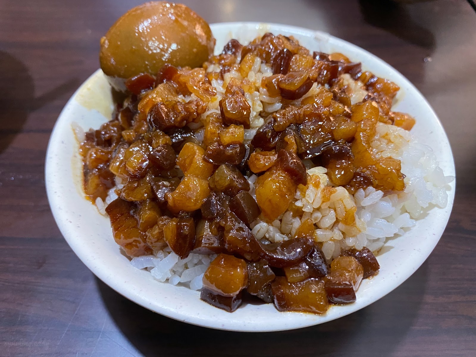 賴岡山羊肉 魯肉飯(小)+滷蛋