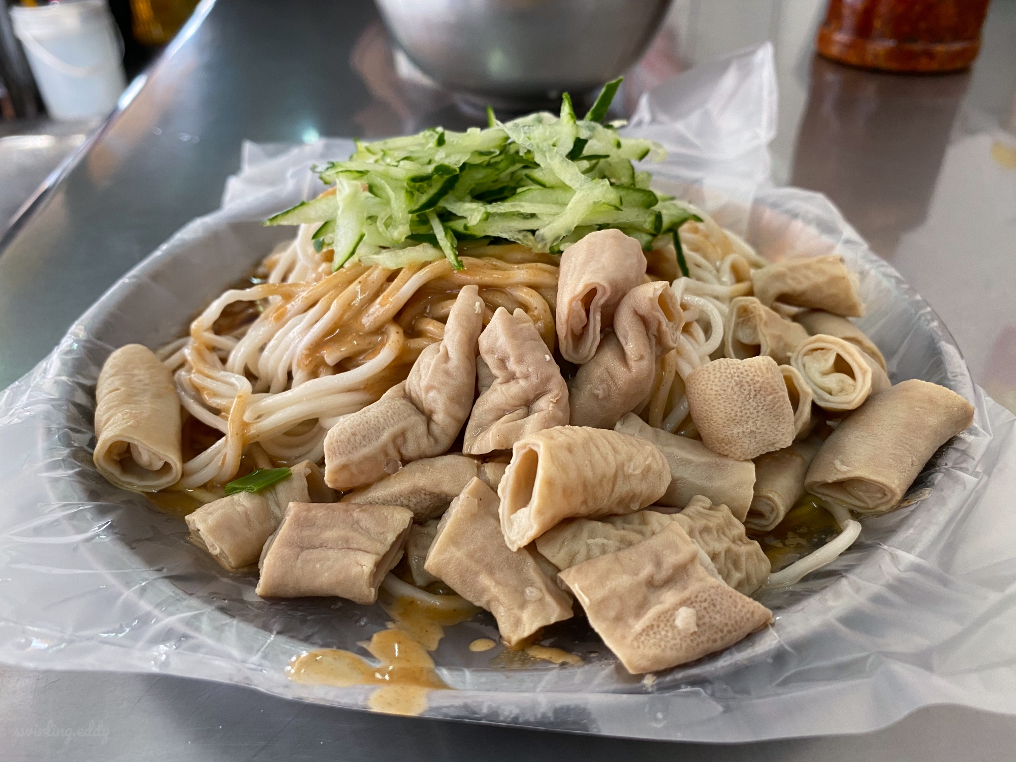橫科涼麵 涼麵(小) + 豬場