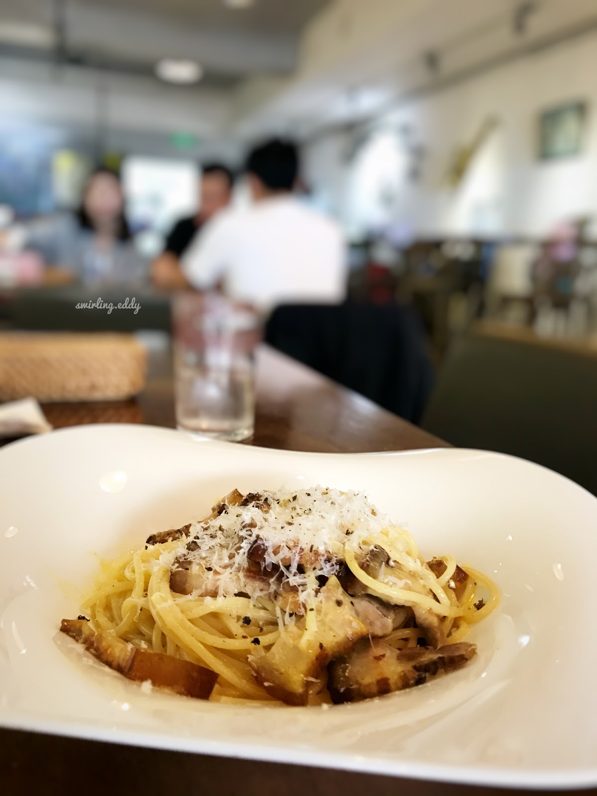義薩格 Isaac Eatalian Cuisine 燻肉起司蛋黃麵
